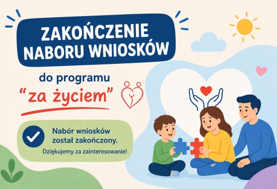 Zakończenie naboru do projektu "za życiem"