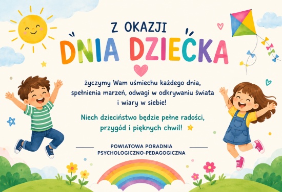 Życzenia z okazji dnia dziecka