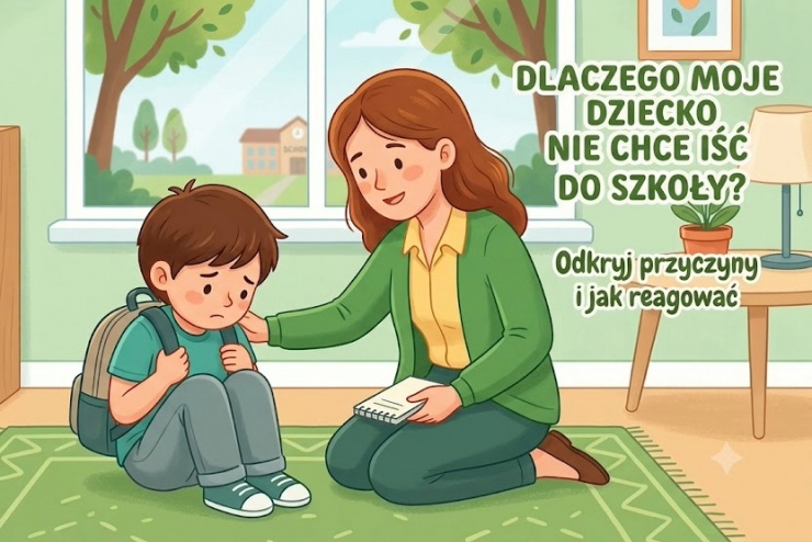 Moje dziecko nie chce chodzić do szkoły - co może być przyczyną i jak reagować?