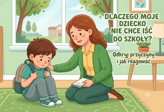 Moje dziecko nie chce chodzić do szkoły - co może być przyczyną i jak reagować?